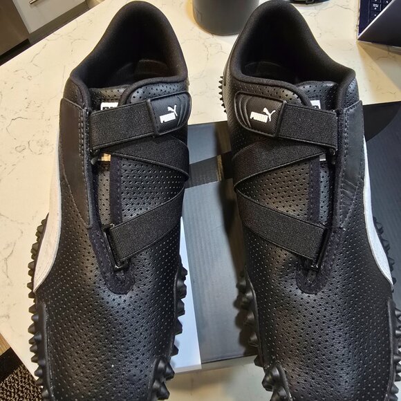 Puma Mostro PERF Sneakers Shoes Men's Size 10 397331-02 NEW BLACK WHITE - Picture 3 of 11